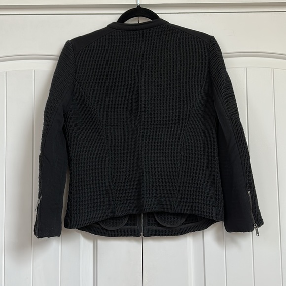 SOLD ⬇️ Joie Black Zip Up Moto Blazer Jacket - Picture 14 of 17